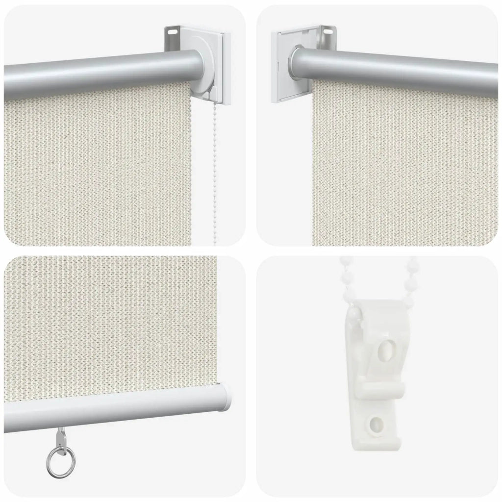 Tenda a Rullo per Esterni 225(L)x140(A) cm color crema 43444