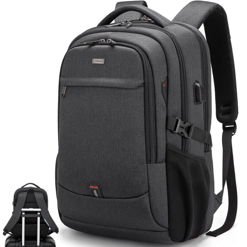 Zaino per portatile in tessuto Oxford con presa USB