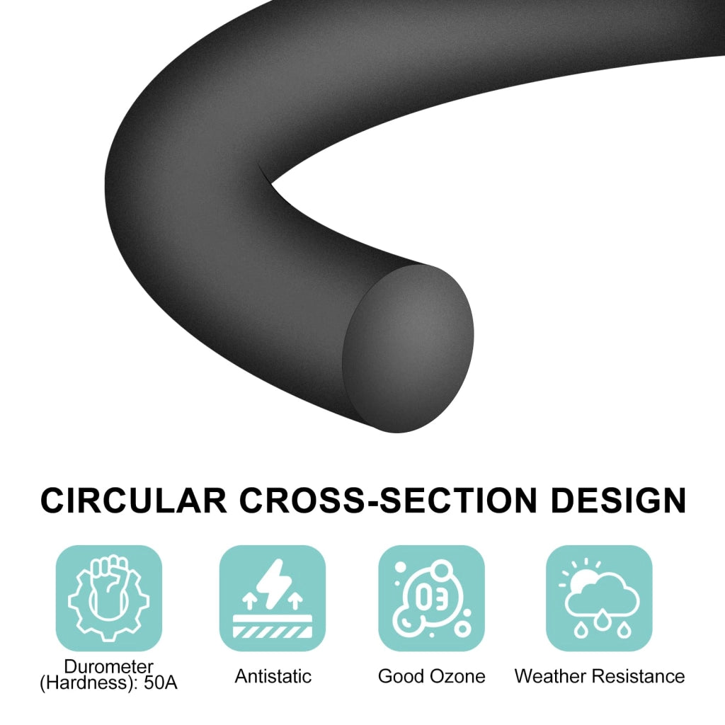 O-ring in silicone, 37x41x2 mm, 50 pezzi, colore rosso, durezza 50A