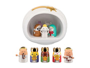 PRESEPE, Presepe con Angeli e Re Magi, Alessi