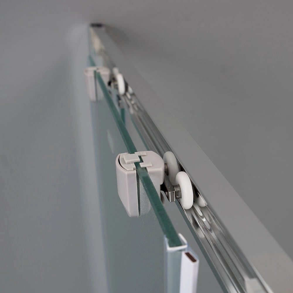 Box doccia rettangolare 80x120 cristallo opaco