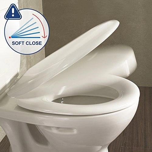 Tavoletta WC con Soft-Close, universale forma a O, sedile WC Soft Close