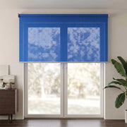 Tenda a Rullo per Esterni 165(L)x230(A) cm Blu HDPE 312853