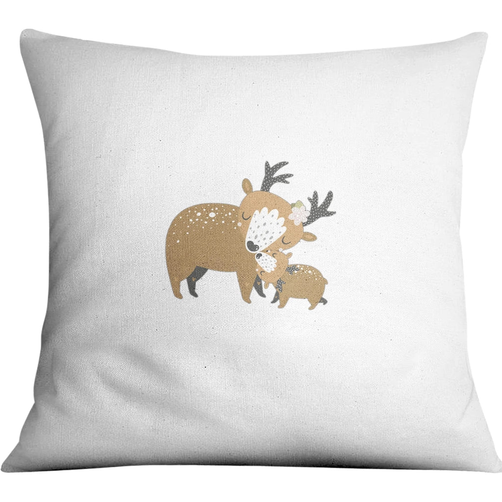 Custodia per cuscino, 45x45 cm, 100% cotone, multicolore, chiusura a zip invisibile