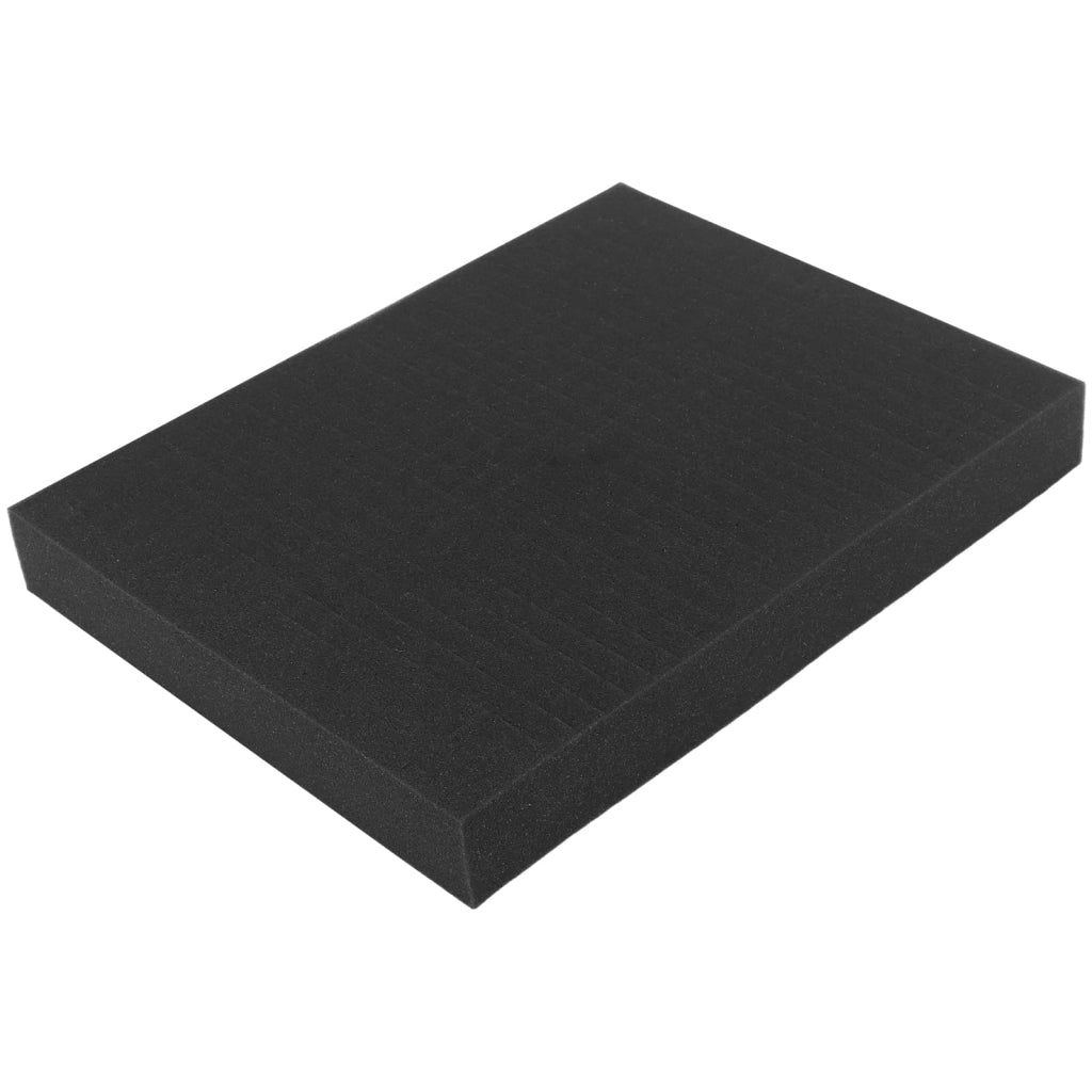 Set di schiuma a celle aperte, composto da 4 pezzi: 400x300x50 mm e 400x300x10 mm