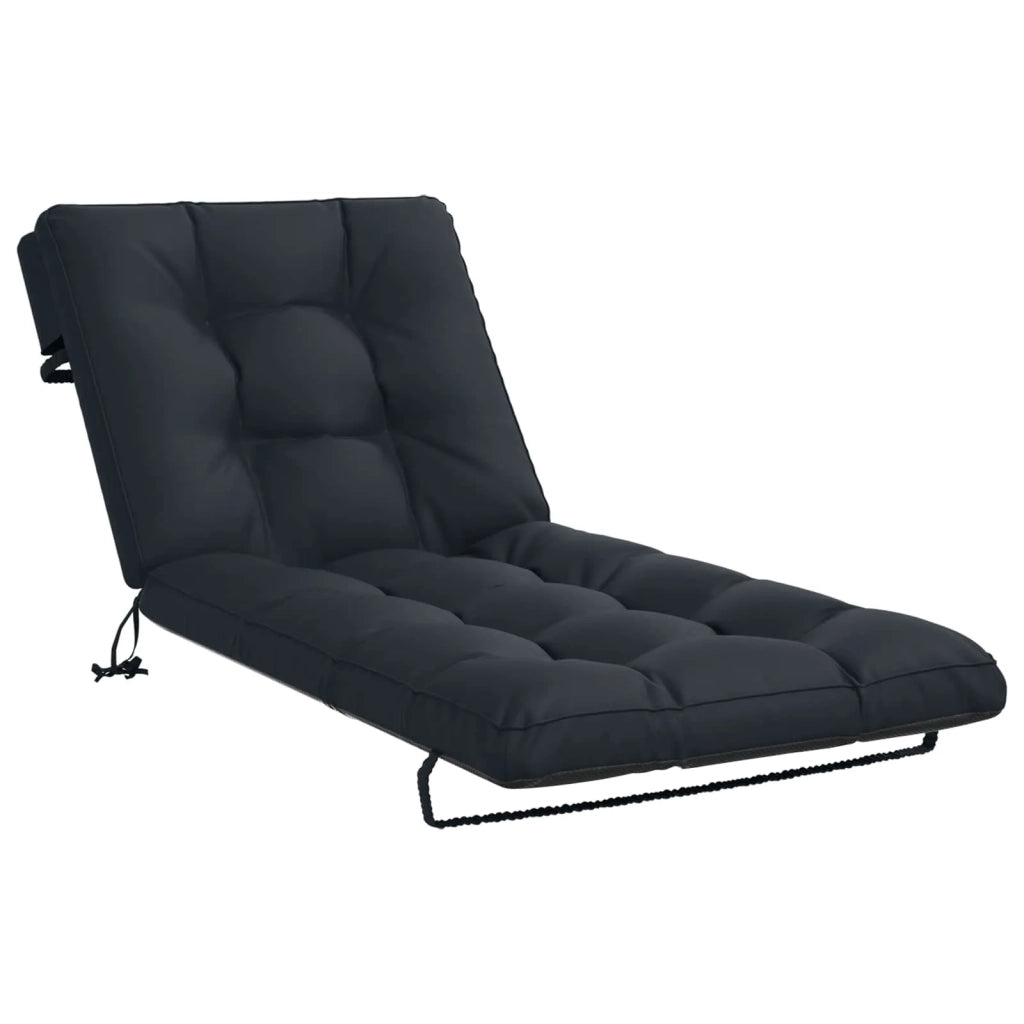 Cuscino per Lettino VIANEN 100% Poliestere Blu Scuro 953884