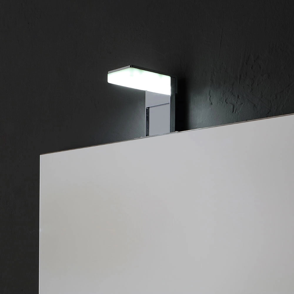 Specchio rettangolare 50x70 con lampada led