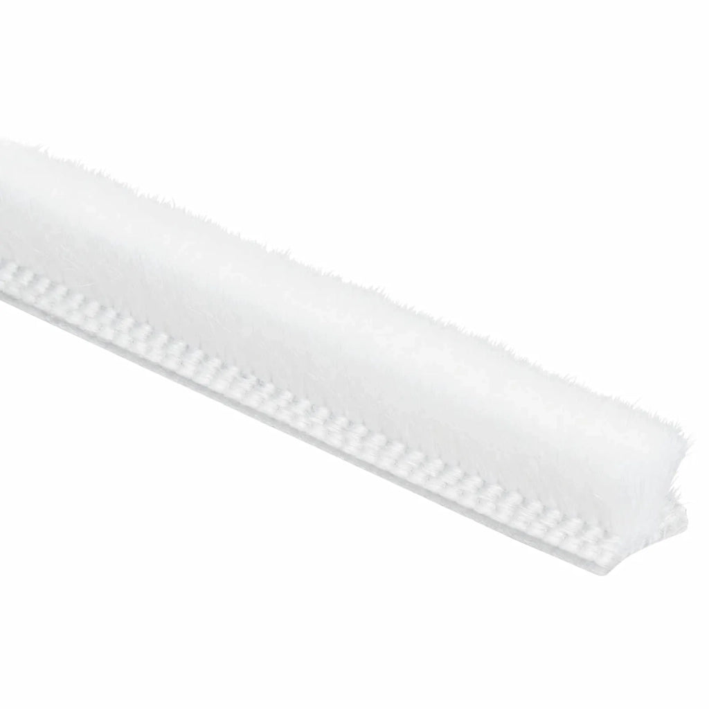 Guarnizione a spazzola autoadesiva 5 m PP Bianco 42045070