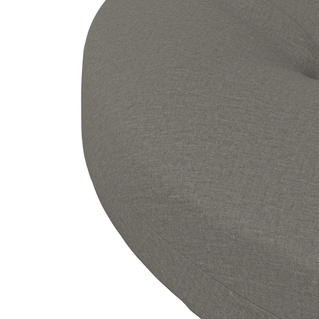 Cuscini per Sedia in 4 Pezzi 4 pz 100% Poliestere Grigio 945320