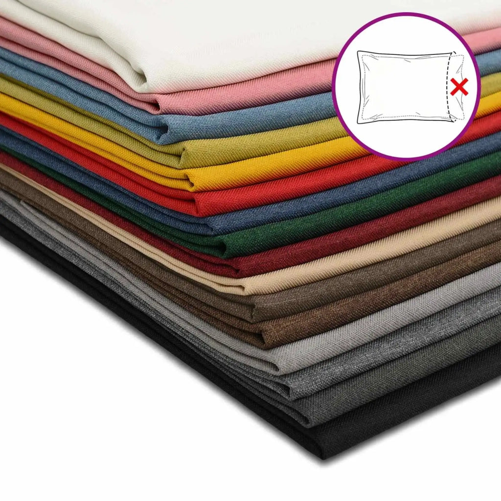 Federa 2 pz HEERLEN Blu 40 x 80 cm Tessuto 909778