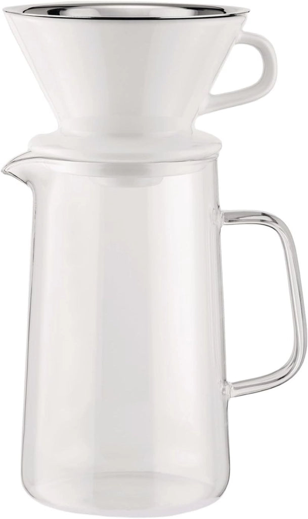 SLOW COFFEE, Set Macinacaffè, Caraffa e Filtro, Alessi