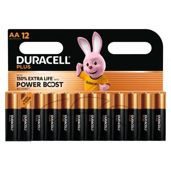PILE DURACELL STILO AA POWERBOOST 100 12