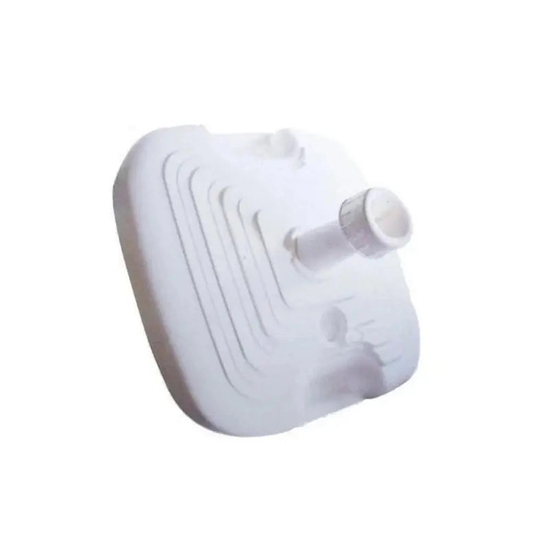 Base per ombrellone Faboss quadrata bianca 20 litri per pali Ø 20-38 mm
