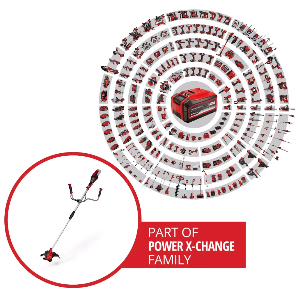 Decespugliatore Batteria Agillo 18 a 200 Einhell Volt 18 Xchange Solo Corpo