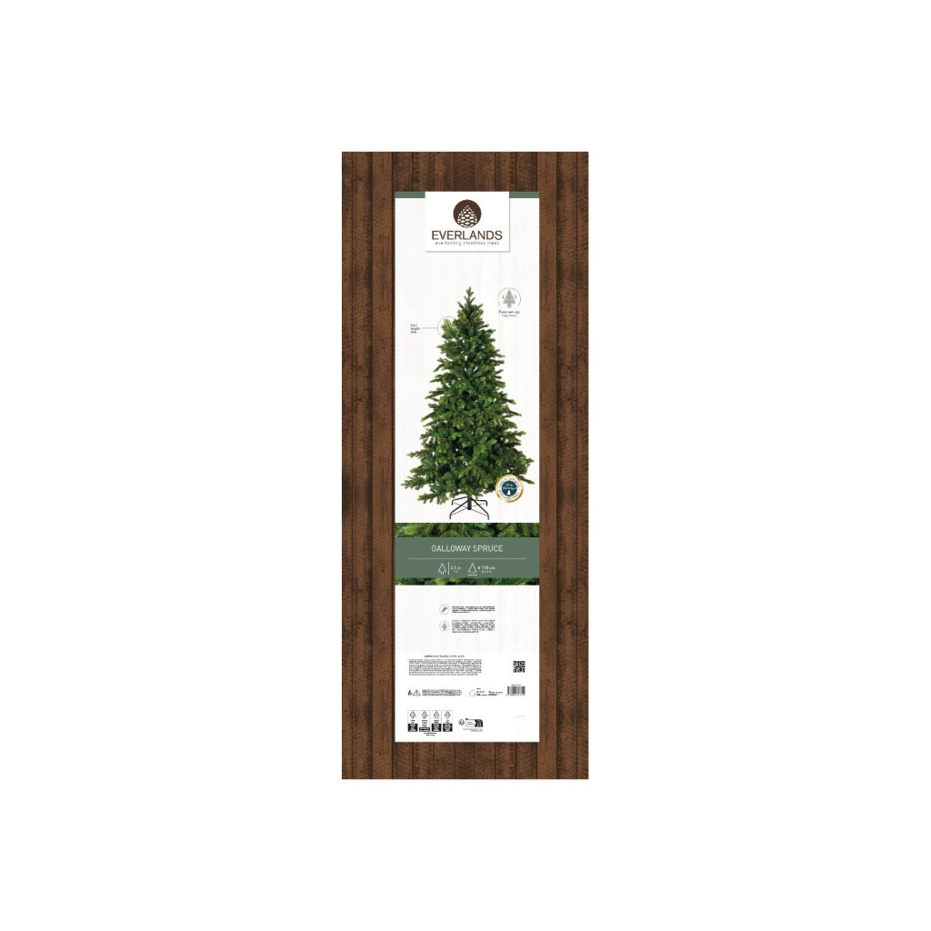 Albero Galloway Spruce D130 H210cm verde
