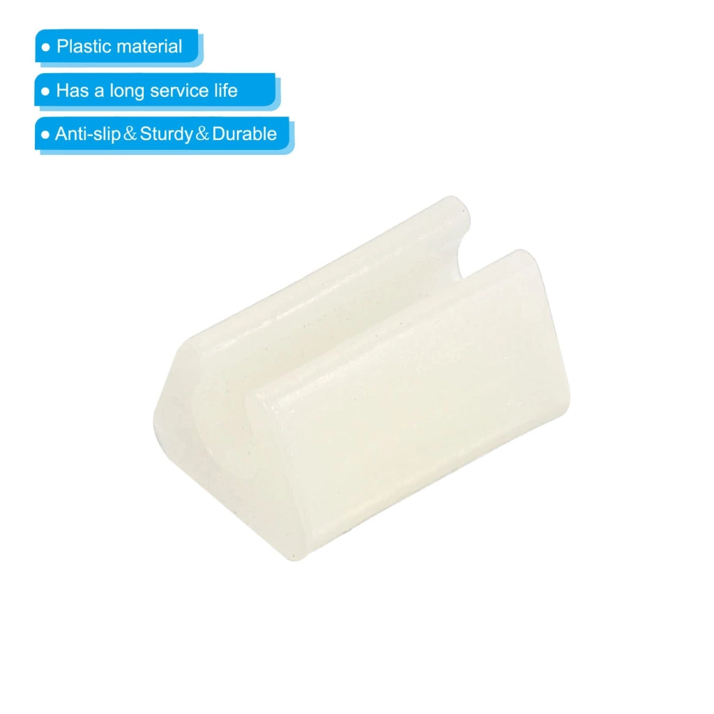 Protezioni per lavelli, 40 pezzi, 6 mm, plastica, colore bianco
