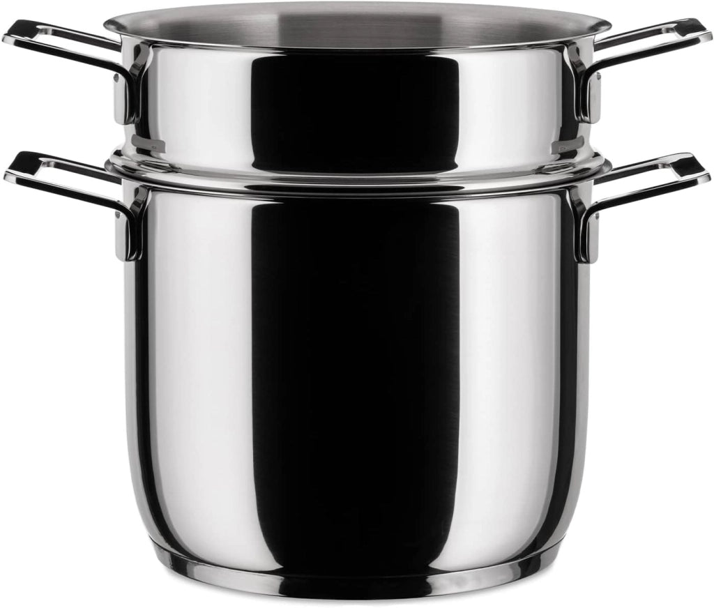 POTS&PANS, Pasta-set in Acciaio, Alessi