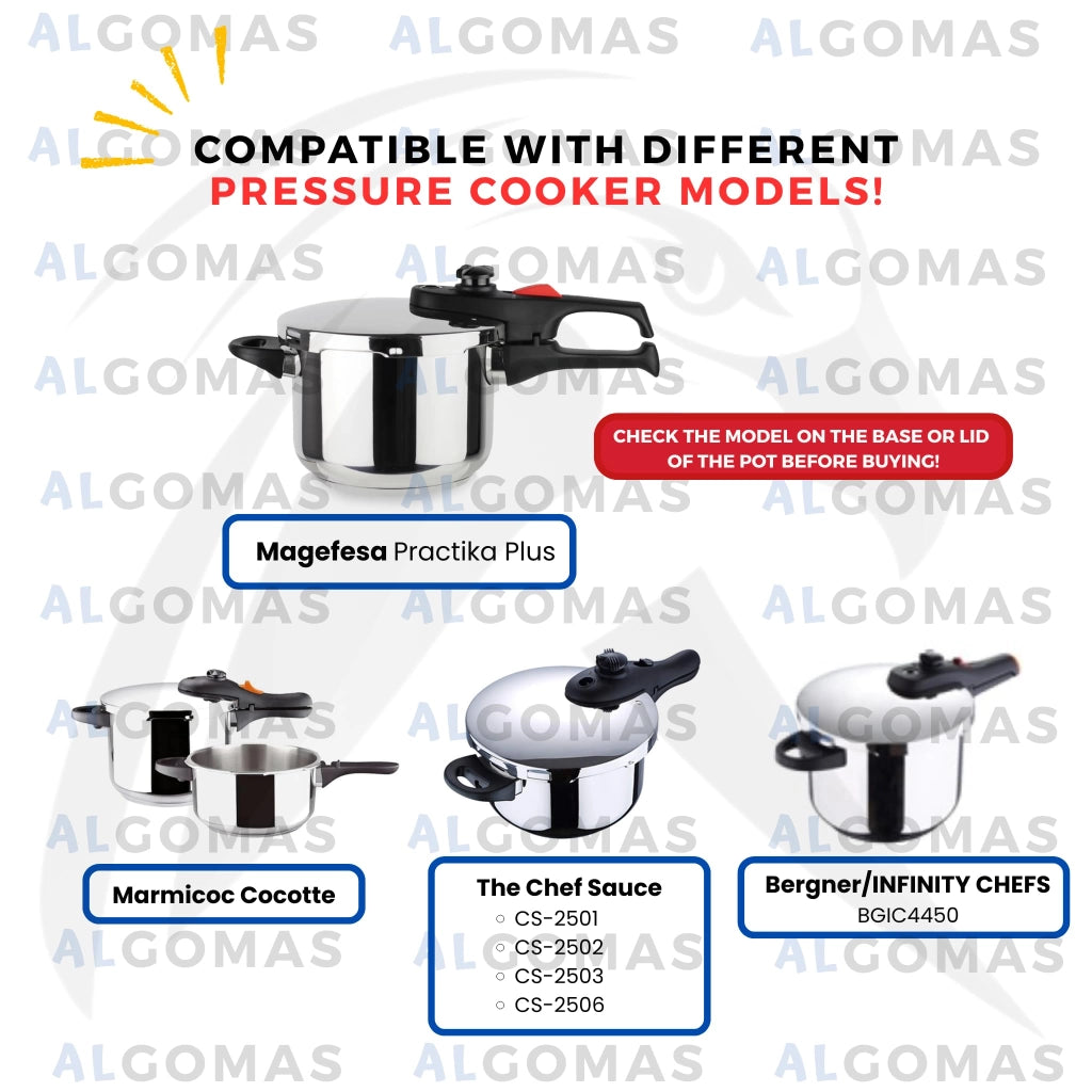 Valvola per pentola a pressione per i modelli Magefesa Practika Plus, Maxi, Midi, Infinity Chef