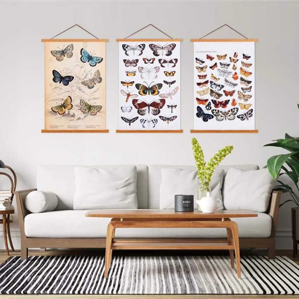 Telaio magnetico per poster in legno, 21 cm, teak