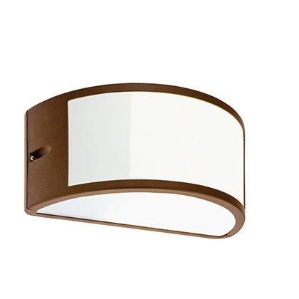 Applique E27 linea umbe aperta corten