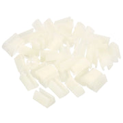 Protezioni per lavelli, 40 pezzi, 6 mm, plastica, colore bianco