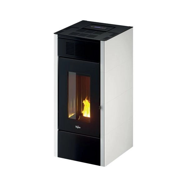 Stufa pellet pegaso 7023127 saba 14 t2 white