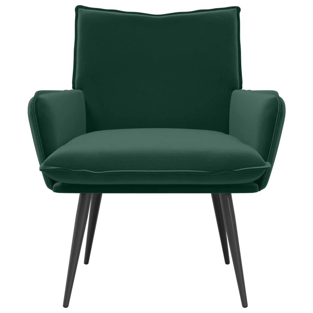 Poltrona Verde Scuro Velluto 42047725