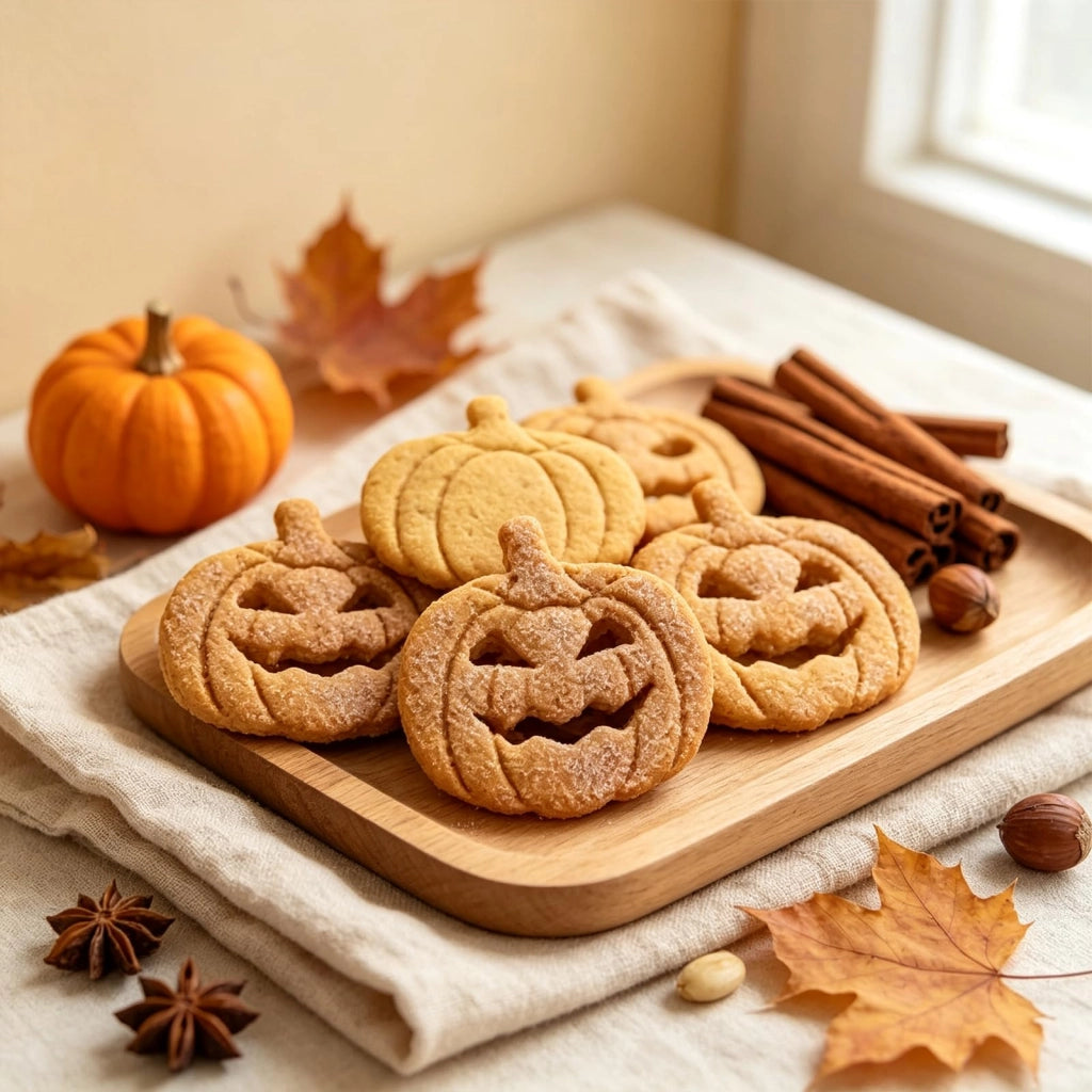 Set di 17 formine per biscotti a forma di zucca, in 3D, per Halloween
