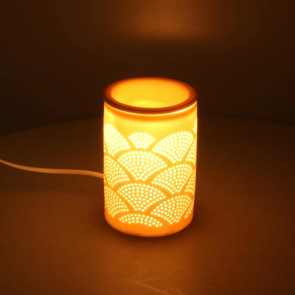 Bruciaessenze ceramica con spina cm10