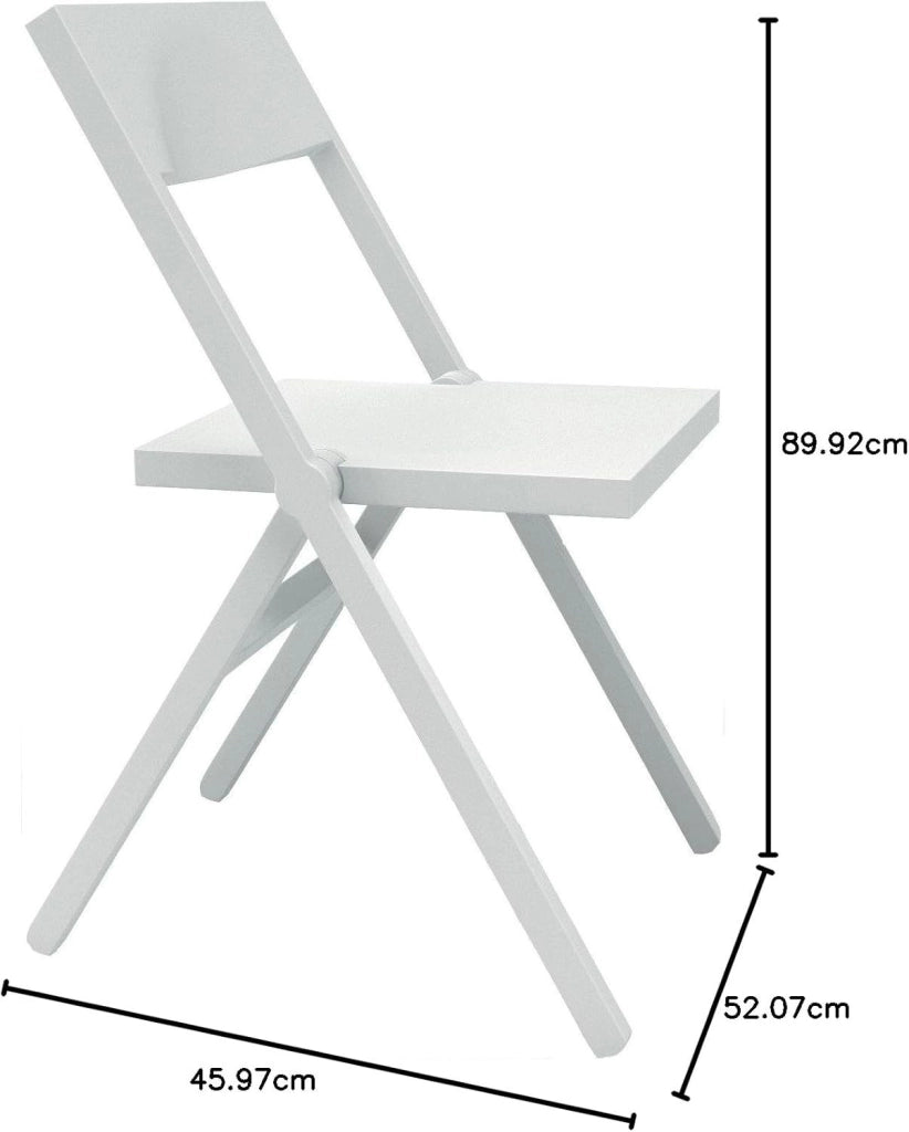 PIANA, Sedia Pieghevole, Alessi Colore: Bianco