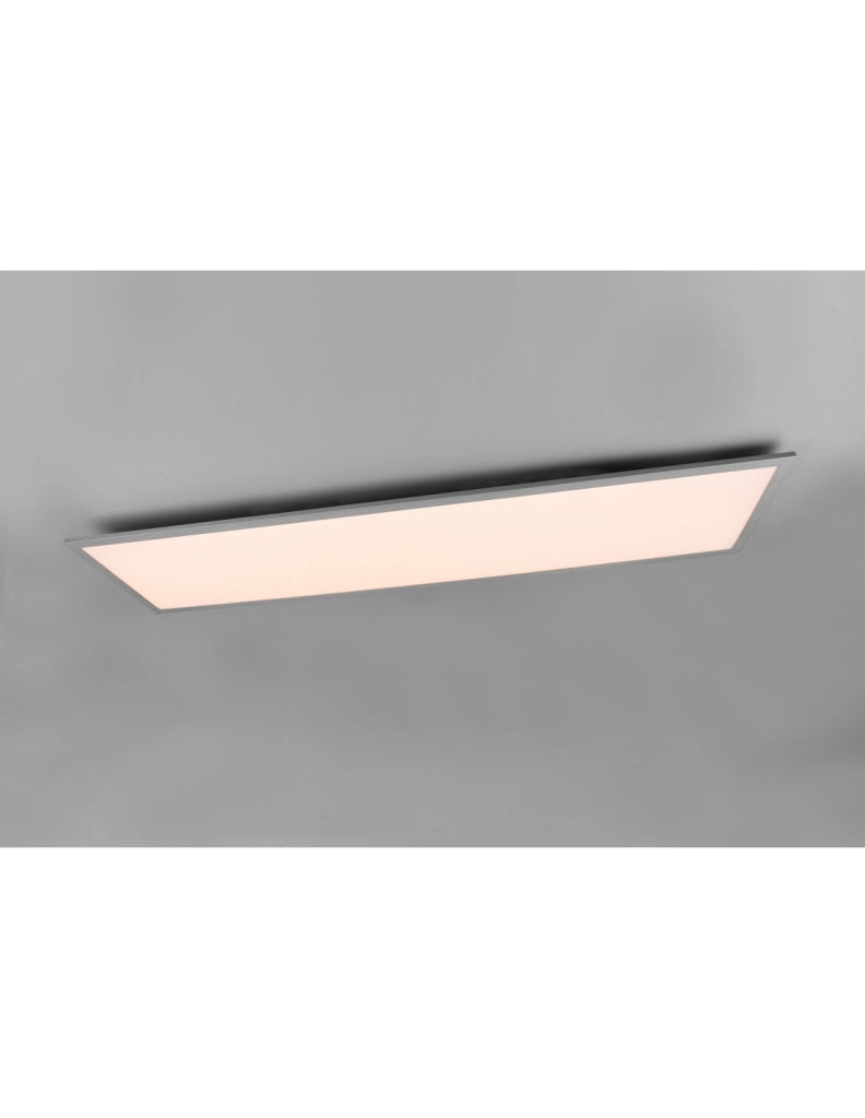 Plafoniera Led Moderna Rettangolare Gamma Alluminio Trio Lighting