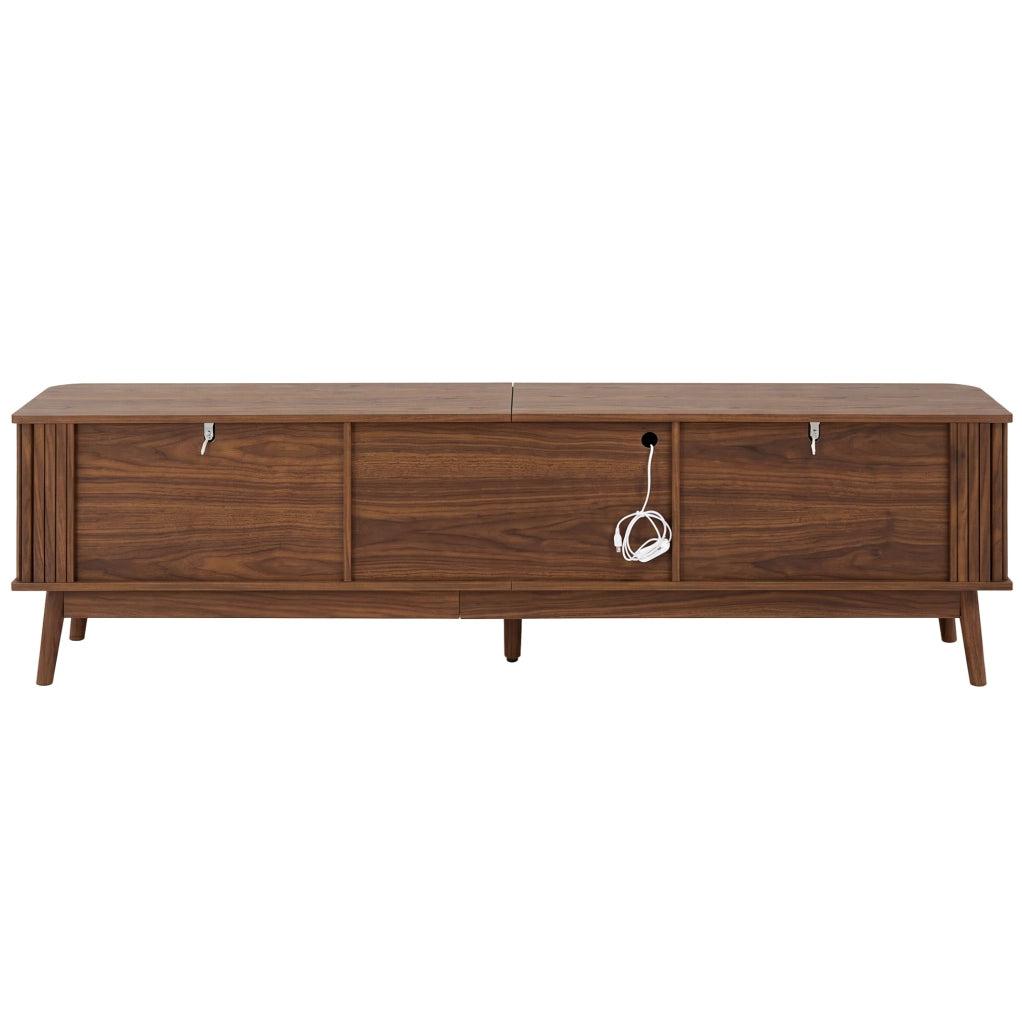 Divano modulare 2 posti in ciniglia beige 223x83,8x73,6 cm con 2 cuscini