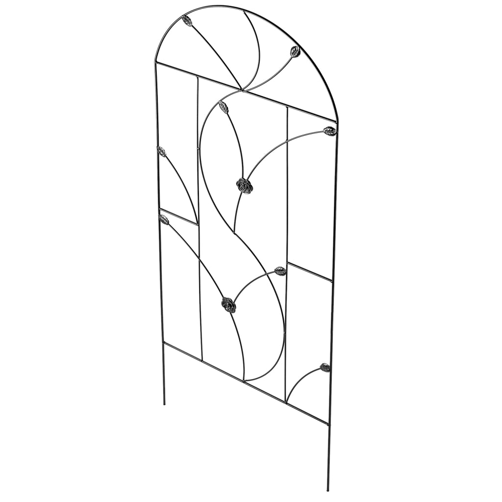 KADAX Supporti da giardino per piante, 4 pezzi