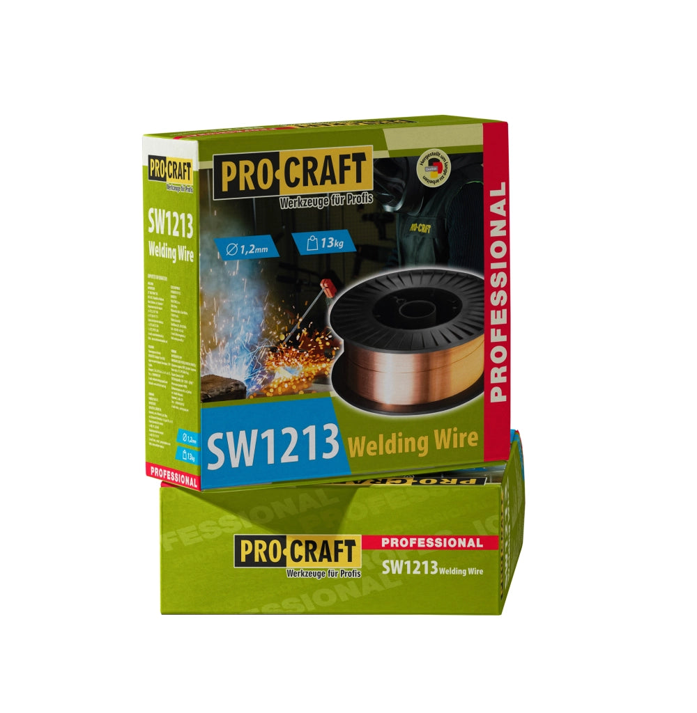 Filo per saldatura MAG Procraft SW1213, G3Si1 per acciai non legati e basso legati