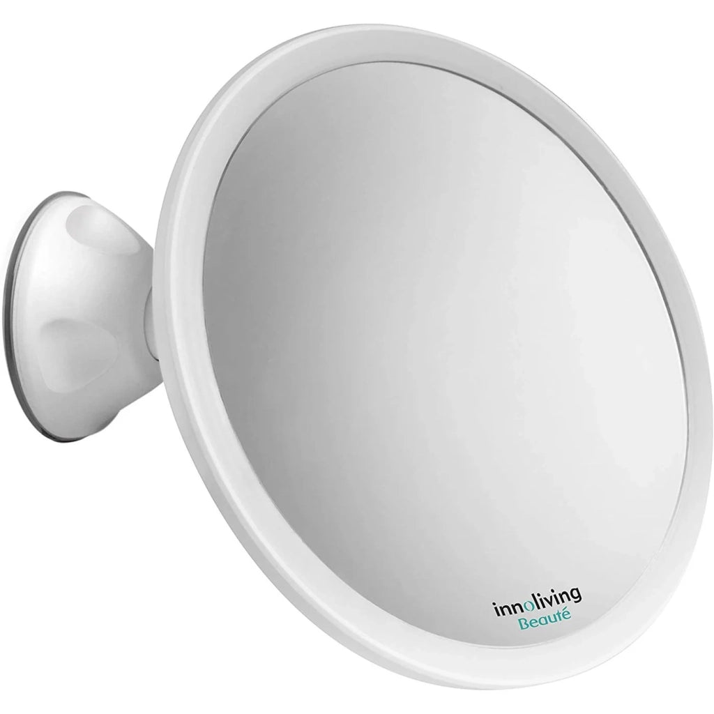 Innoliving INN-804 Specchio Ingranditore 5X con Ventosa e Luce LED