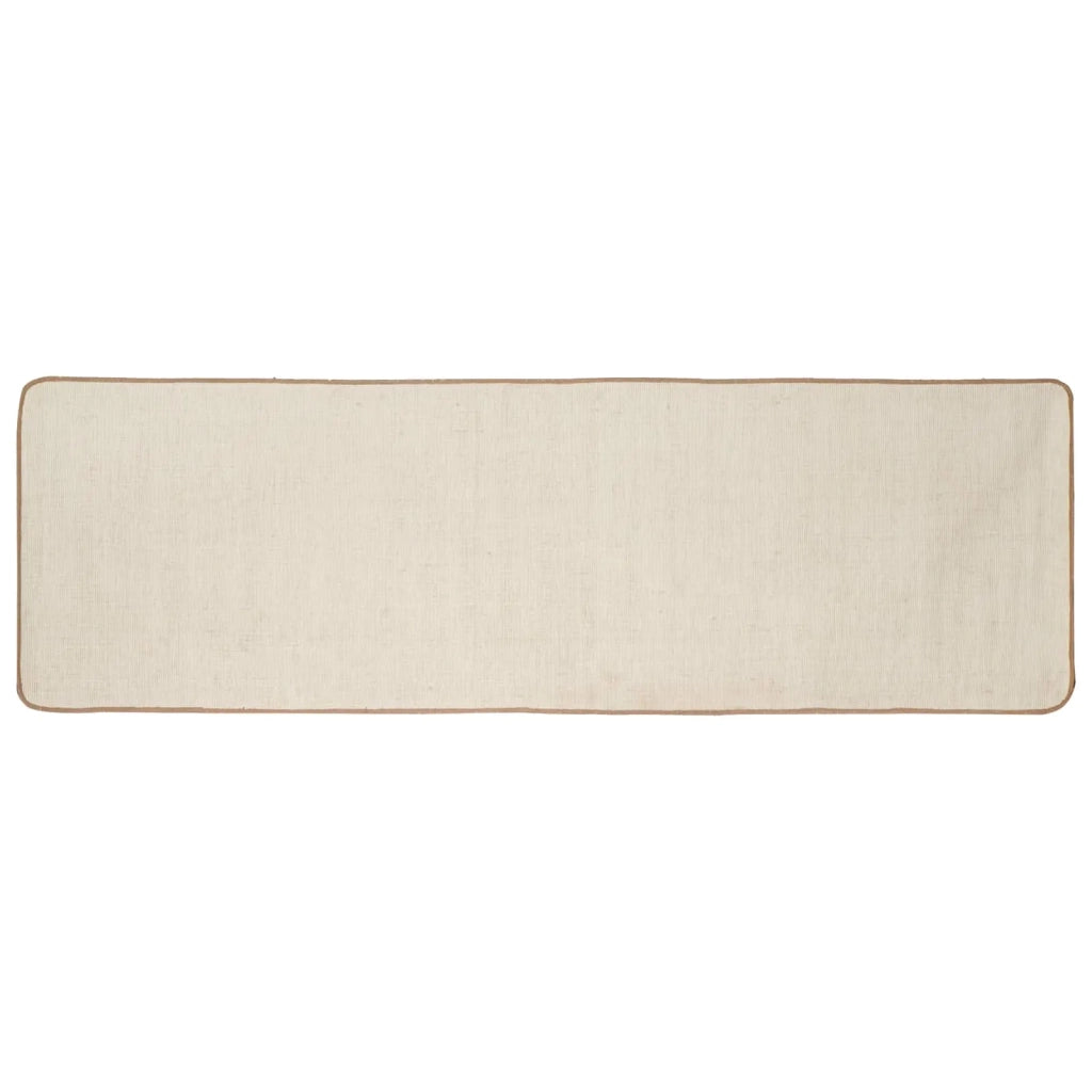 Tappeto da Area Marrone Chiaro 80 x 200 cm Juta 42010777