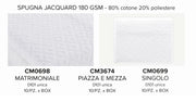 Coprimaterasso per letto ad una piazza