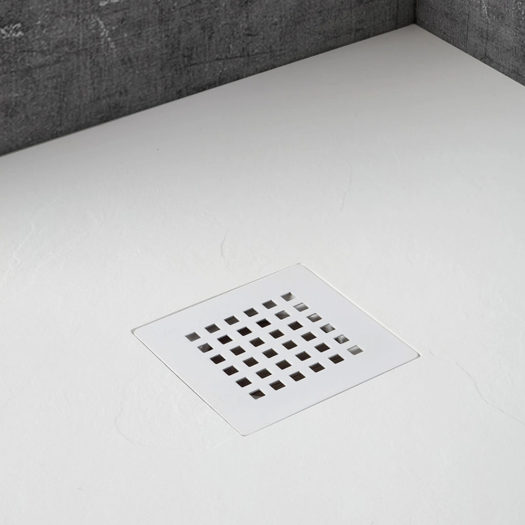 Piatto doccia 120x70 in resina bianco