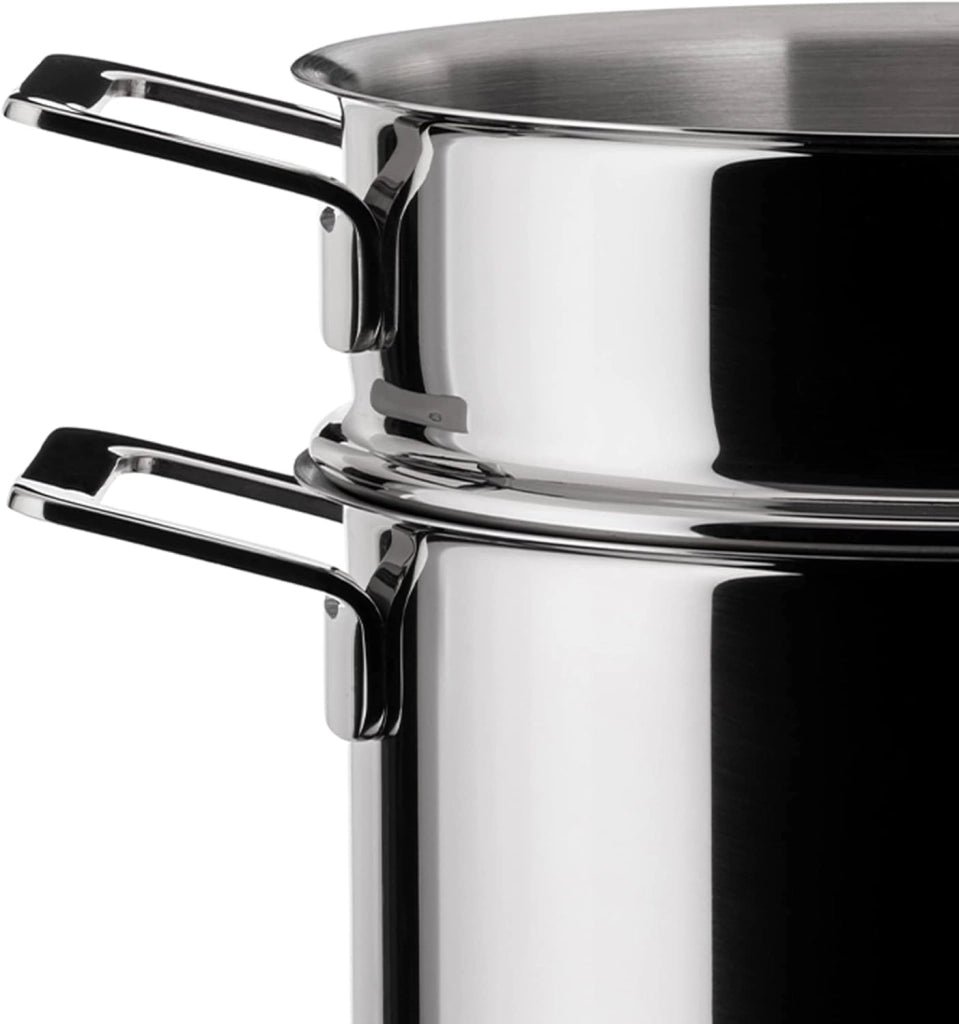 POTS&PANS, Pasta-set in Acciaio, Alessi