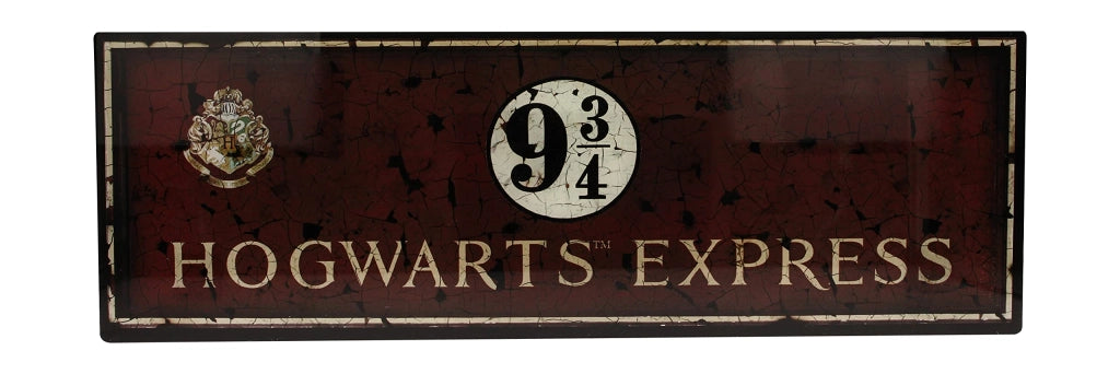 Poster in vetro, Hogwarts Express, 60x20 cm, Harry Potter