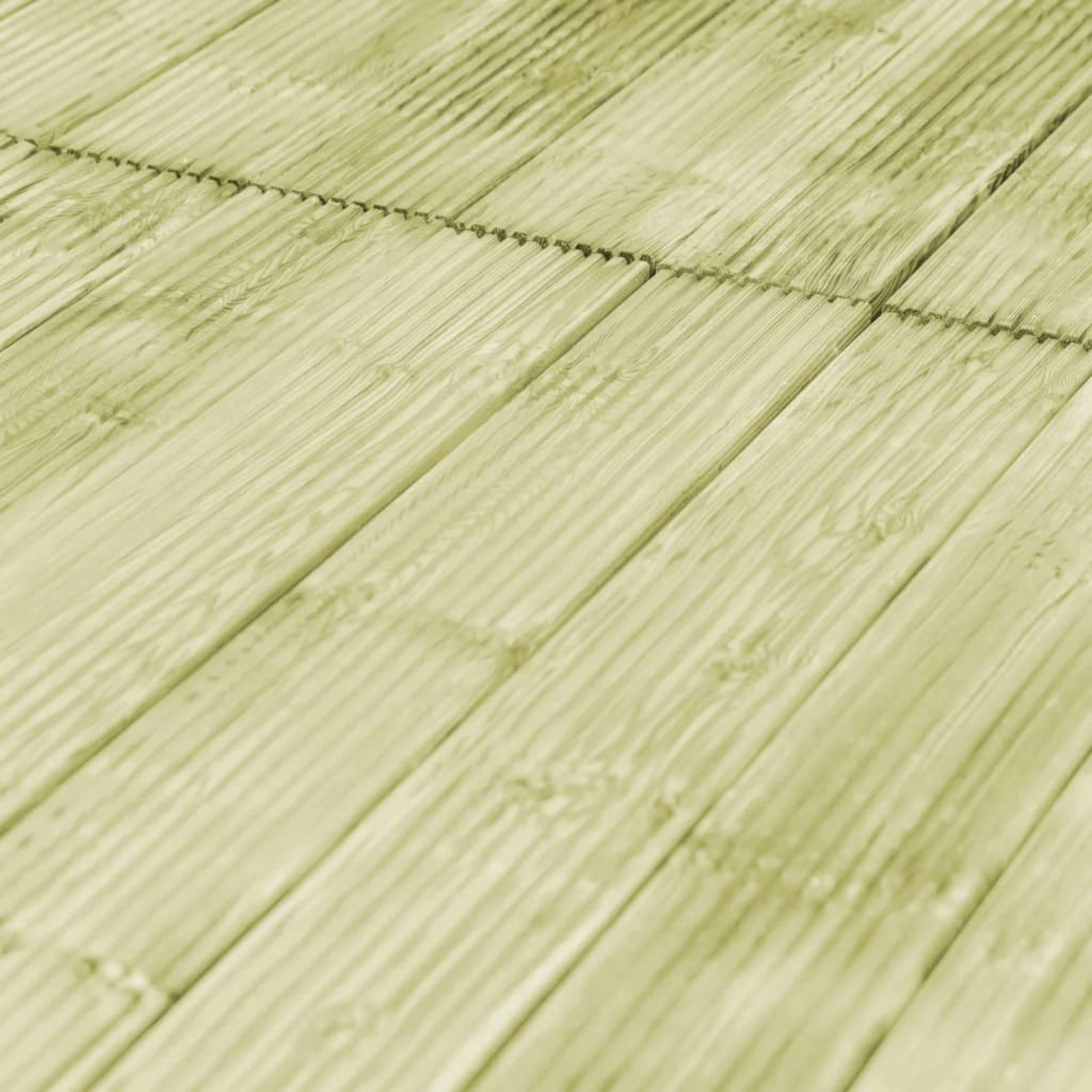 Pavimento da Deck 24 pz Verde impregnato 1.44 m² 3449754