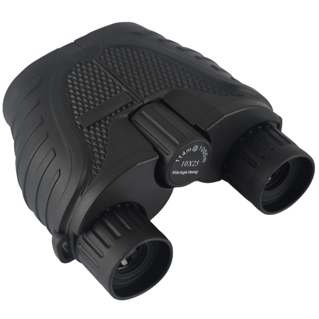 Binocolo compatto 10x25 con prismi BAK4 e custodia