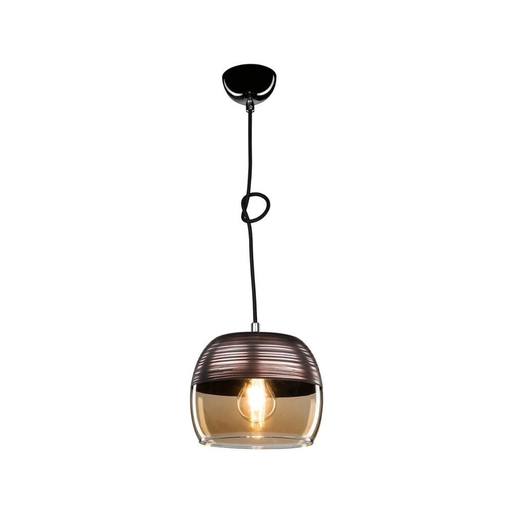 Lampada a sospensione Punto ASZ0856 diffusore bicchiere rovesciato EFFEZ