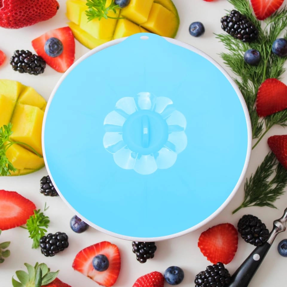 Coperchi in silicone per alimenti, 30 cm – elastici, riutilizzabili