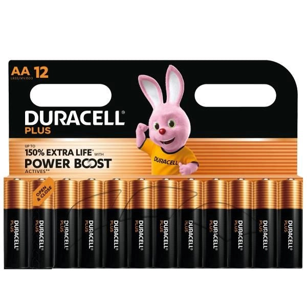 PILE DURACELL STILO AA POWERBOOST 100 12