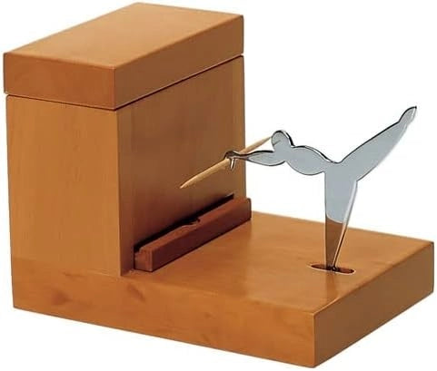 CO1369, Acchiappa stuzzicadenti in Legno, Alessi