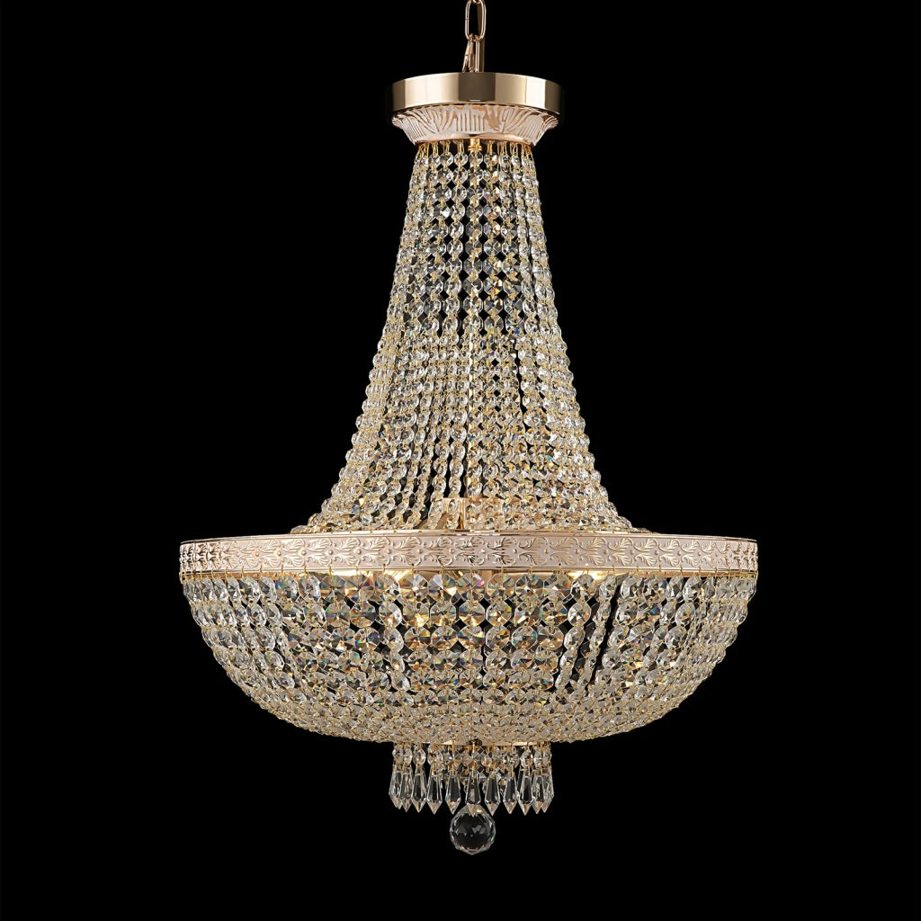 Lampadario Bella 8 luci oro Ø 50 cm Maytoni