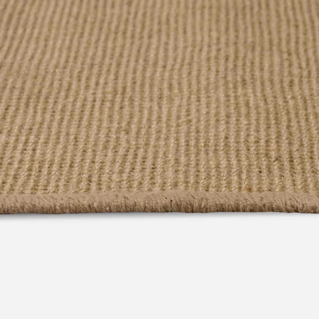 Tappeto da Area Marrone Chiaro 60 x 110 cm Juta 42010771