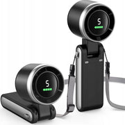 Ventilatore turbo portatile pieghevole USB-C a 5 velocità