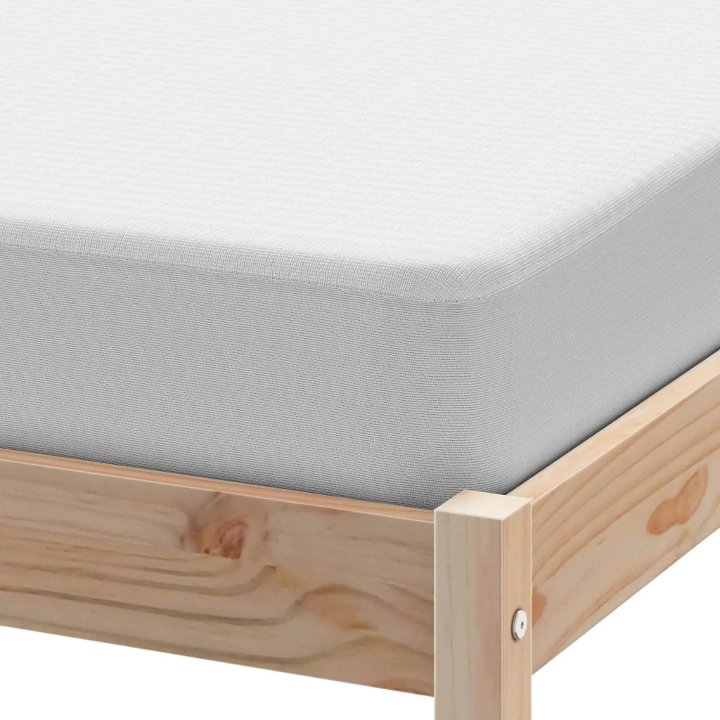 Protector per materassi 2 pz 120 x 200 cm Impermeabile Bianco 42056727